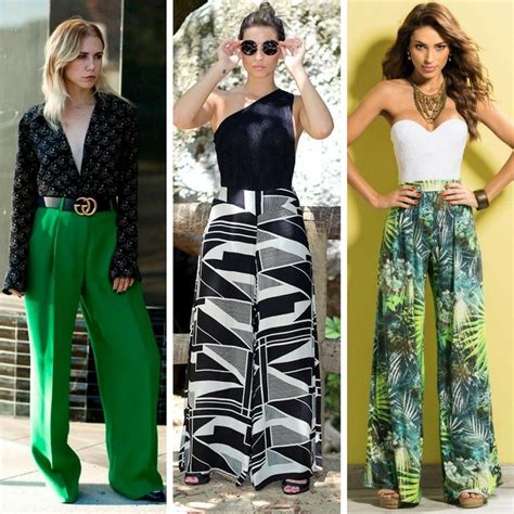 Looks com calça Pantalona: 15 inspirações e como combinar!.